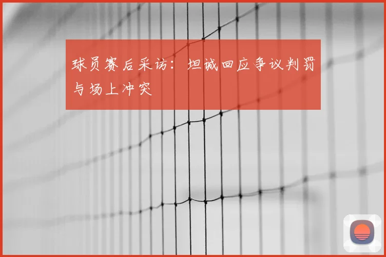 球员赛后采访：坦诚回应争议判罚与场上冲突
