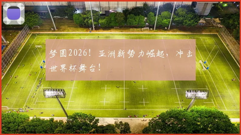 梦圆2026！亚洲新势力崛起，冲击世界杯舞台！