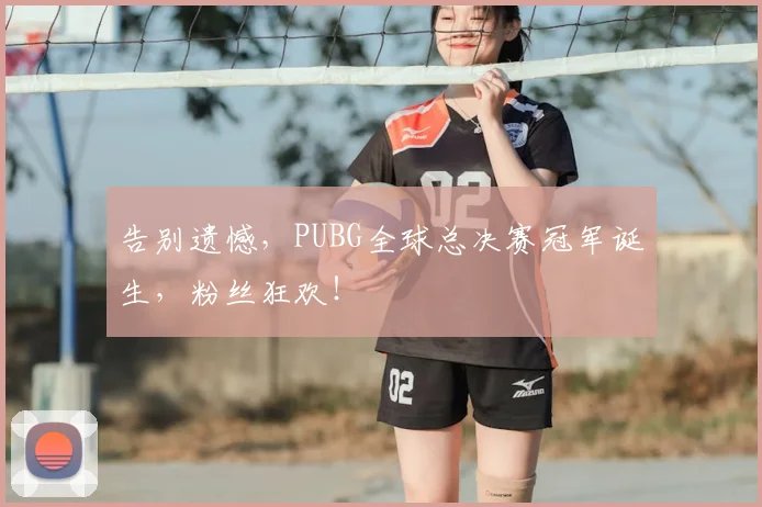 告别遗憾,PUBG全球总决赛冠军诞生,粉丝狂欢!